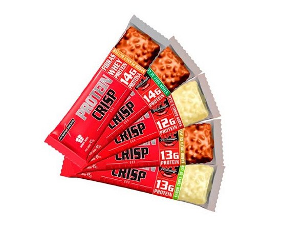 PROTEIN CRISP BAR 45g - INTEGRALMÉDICA