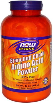 BRANCHED CHAIN AMINO ACID POWDER	340g	Now Sports Neutro