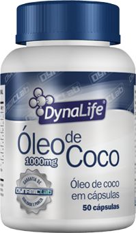 ÓLEO DE COCO 50 caps Dynalife