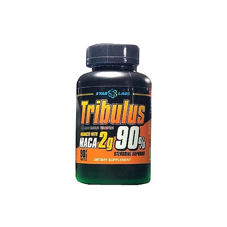 TRIBULUS TERRESTRIS 2G COM MACA PERUANA 90 TABS | STAR LABS