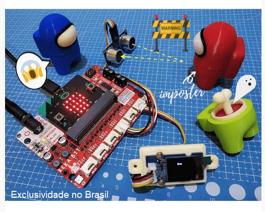 Placa de expansão para micro:bit V1/V2