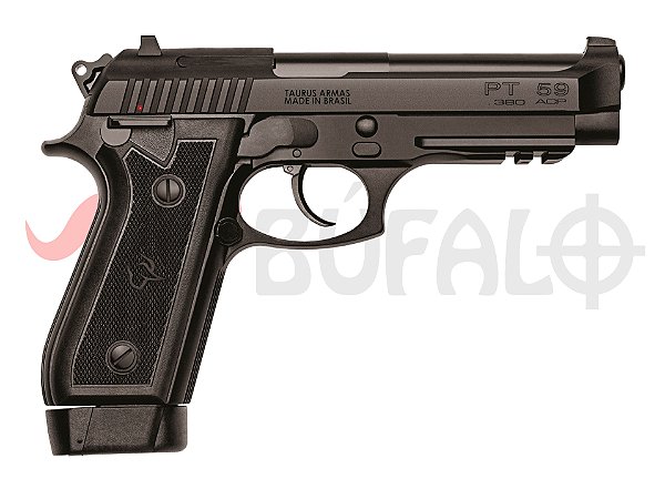 PISTOLA TAURUS 59 S  CAL. .380 INOX