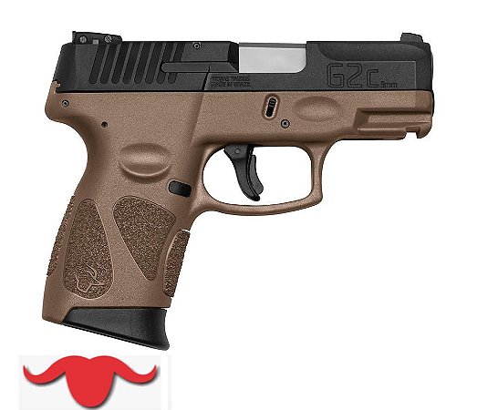 PISTOLA G2C COLORS - 9 MM COR BROWN