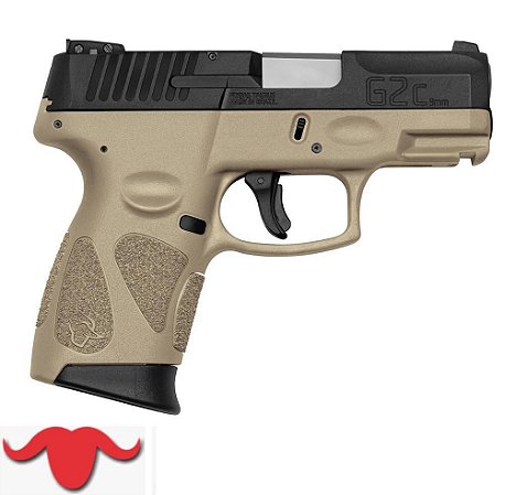 PISTOLA G2C COLORS - 9 MM COR TAN