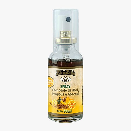 SPRAY- COMPOSTO DE MEL, PRÓPOLIS E ABACAXI 30 ML