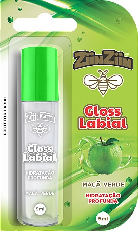 GLOSS LABIAL - SABOR MAÇA VERDE