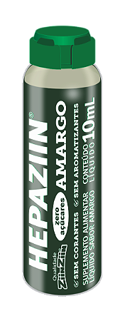 HEPAZIIN AMARGO ZERO AÇUCAR 10 ML (contém 5 unidades)