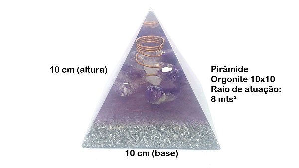 Orgonite Ametista | Santa Palha