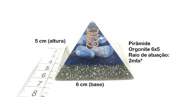 Orgonite Quartzo Azul | Santa Palha