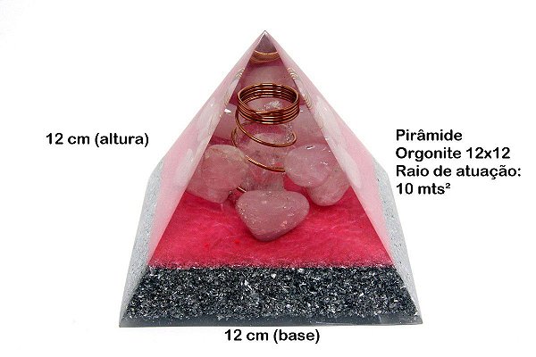 Orgonite Quartzo Rosa | Santa Palha