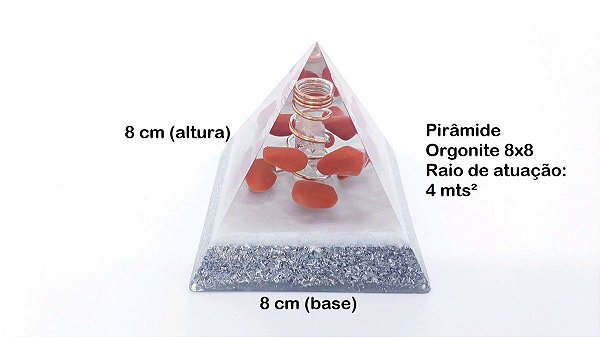 Orgonite Jaspe Vermelha | Santa Palha