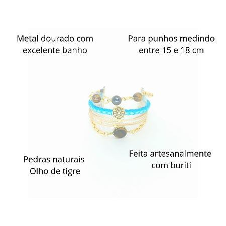 Maxi Pulseira Empoderamento | Santa Palha