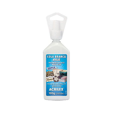 COLA BRANCA ATELIE 100g - ACRILEX