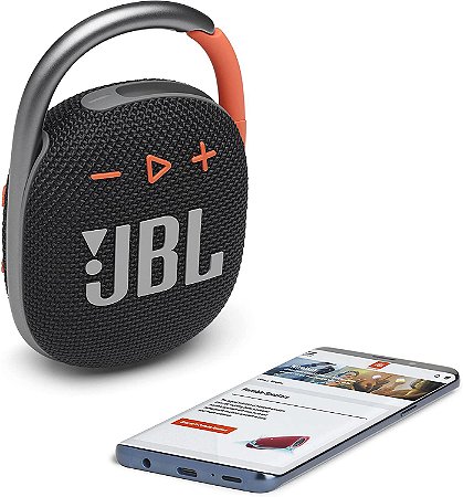 Caixa de Som Bluetooth JBL CLIP 4 5W Preto