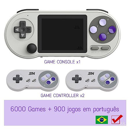 Retro Game Mini Console Portátil - Wander Games - 100% Gamer