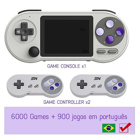 Retro Handheld Game Console para Crianças, Mini Console Portátil