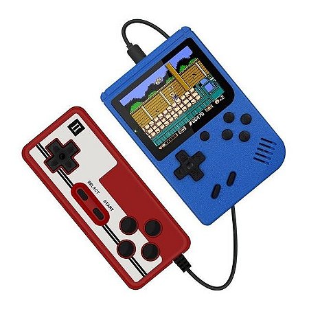 Retro Handheld Game Console para Crianças, Mini Console Portátil - Wolf  Games