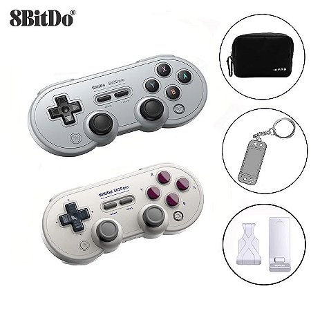 Novo Preto Branco Com Fio Clássico Controlador Pro Joypad Gamepad