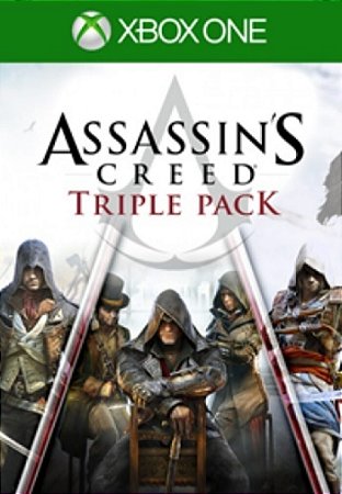 Assassin's Creed Triple Pack: Black Flag, Unity, Syndicate XBOX
