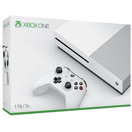 Console Xbox One S 1tb 4k Ultra Hd Hdr-bivolt