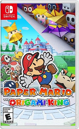 Paper mario origami king nintendo switch