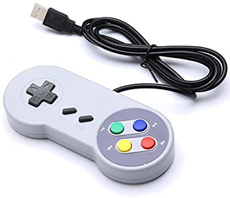 Controle Super Nintendo Usb Pc Snes Joystick