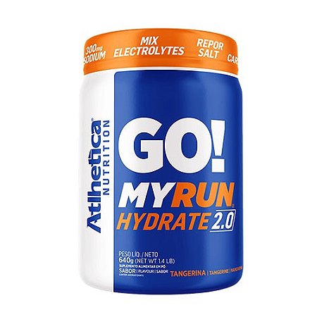 GO! MY RUN HYDRATE 2.0 - 640G - ATLHETICA NUTRITION