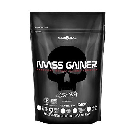 MASS GAINER - 3KG (REFIL) - BLACK SKULL