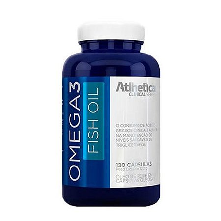 OMEGA 3 - 120 CÁPSULAS - ATLHETICA NUTRITION