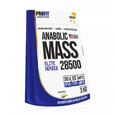 ANABOLIC MASS 28500 - 3KG - PROFIT LABORATÓRIOS