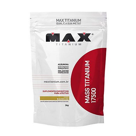 MASS TITANIUM 17500 - 3KG - MAX TITANIUM