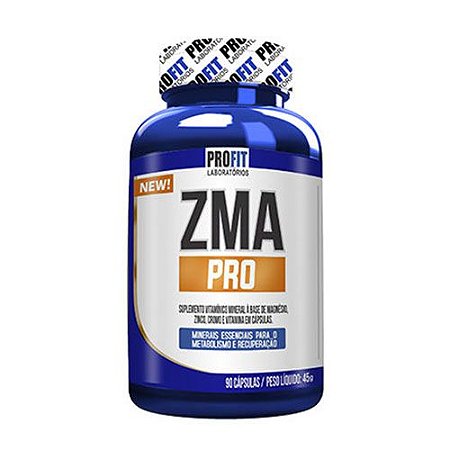 ZMA PRO - 90 CÁPSULAS - PROFIT LABORATÓRIOS