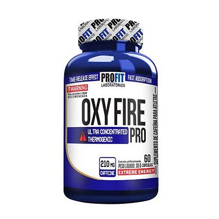 OXY FIRE PRO - 60 CÁPSULAS - PROFIT LABORATÓRIOS