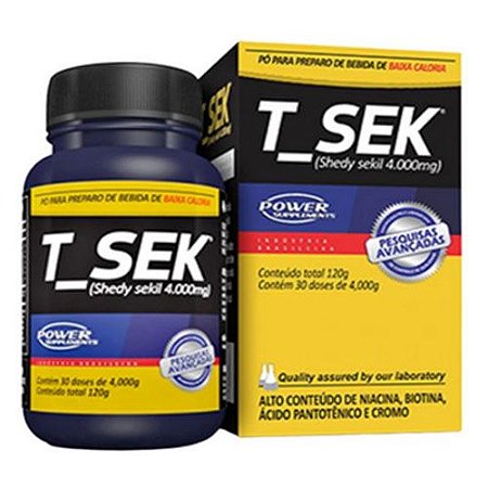 T-SEK - 120G - POWER SUPPLEMENTS