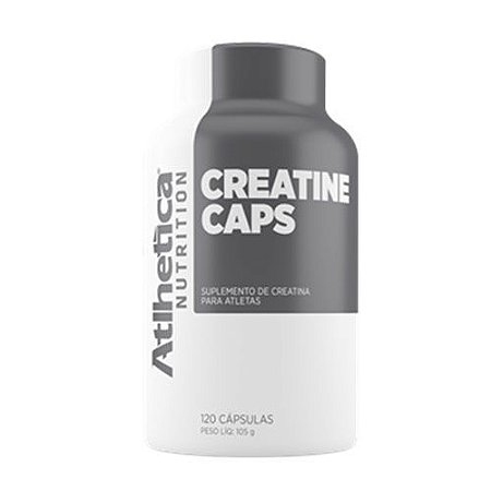 CREATINE - 120 CÁPSULAS - ATLHETICA NUTRITION