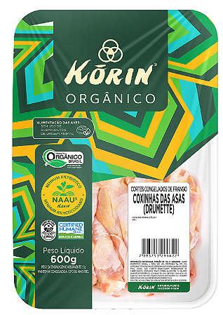 DRUMETTE - COXINHA DA ASA ORGÂNICA - KORIN - 600g