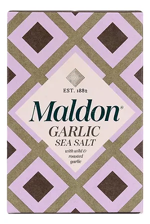 SAL MARINHO COM ALHO - MALDON - 100g