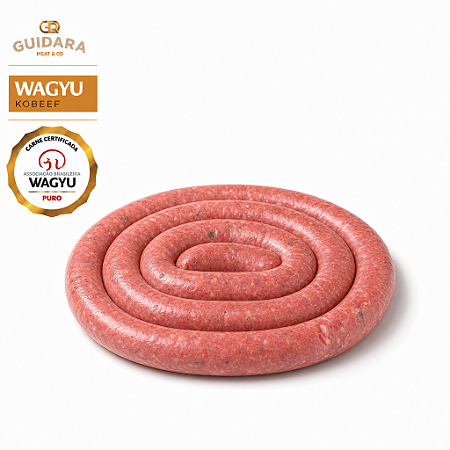 LINGUIÇA WAGYU KOBEEF - 500g - GUIDARA