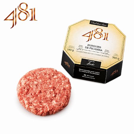BURGER DE PICANHA 2un 481 - 360g