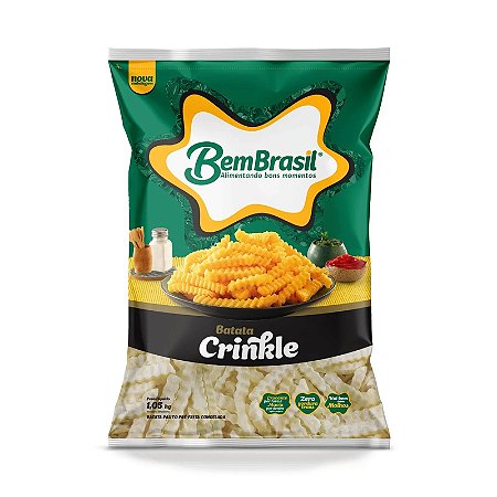 Batata Crinkle Bem Brasil - 1,05KG