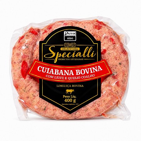 LINGUIÇA CUIABANA BOVINA - 400g - SPECIALLI