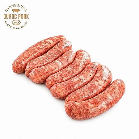 LINGUIÇA DUROC COM QUEIJO COALHO - 500g - VPJ