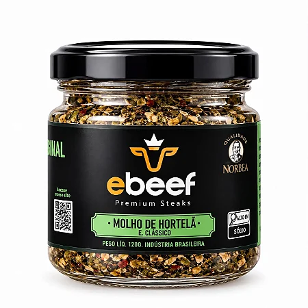 MOLHO DE HORTELÃ - 120G - NORBA