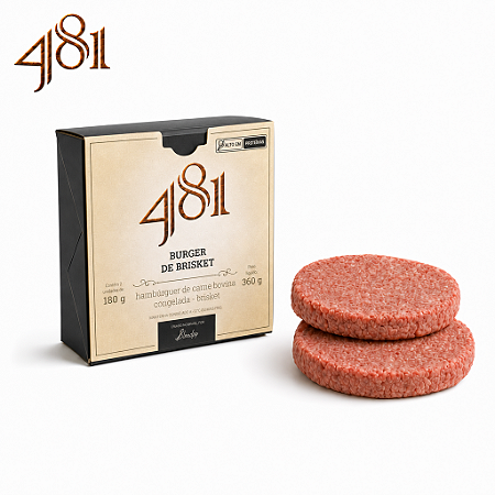 BURGER DE BRISKET 2un - 481 - 360g