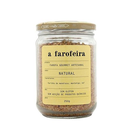 FAROFA NATURAL- A FAROFEIRA - 250g