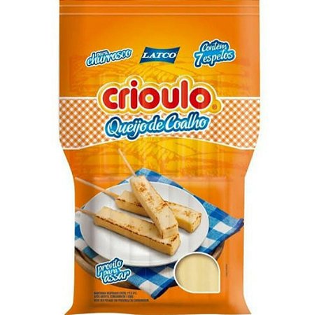 QUEIJO COALHO 6UN - CRIOULO - 350g