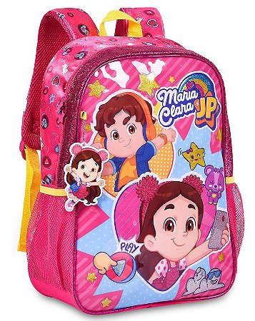 Mochila Maria Clara E Jp Escolar Infantil Original Clio 2024