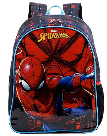 Mochila Homem Aranha Original 2024 Infantil Escolar Xeryus