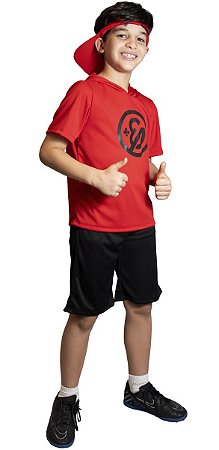 Fantasia Enaldinho Youtuber Infantil Roupa Original Completa