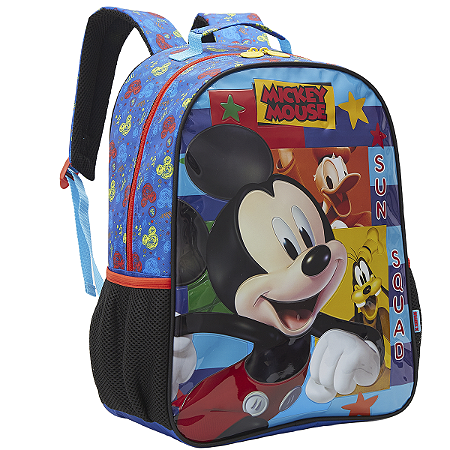 Mochila Mickey Infantil Original Disney Xeryus Escolar 2025